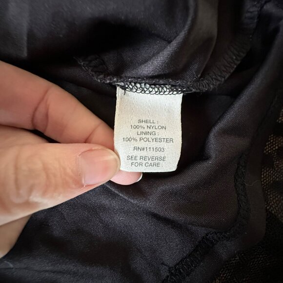 Disney Minnie Rocks The Dots Womens Size S Black Mini Dress with Flutter Sleeves - Picture 6 of 7